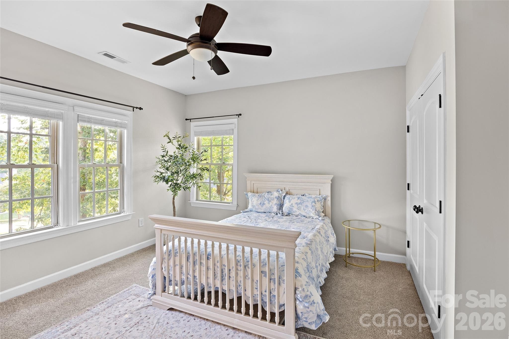 3rd bedroom upstairs that is connected to the Jack and Jill bath - 1623 Hawkstone Drive, Waxhaw