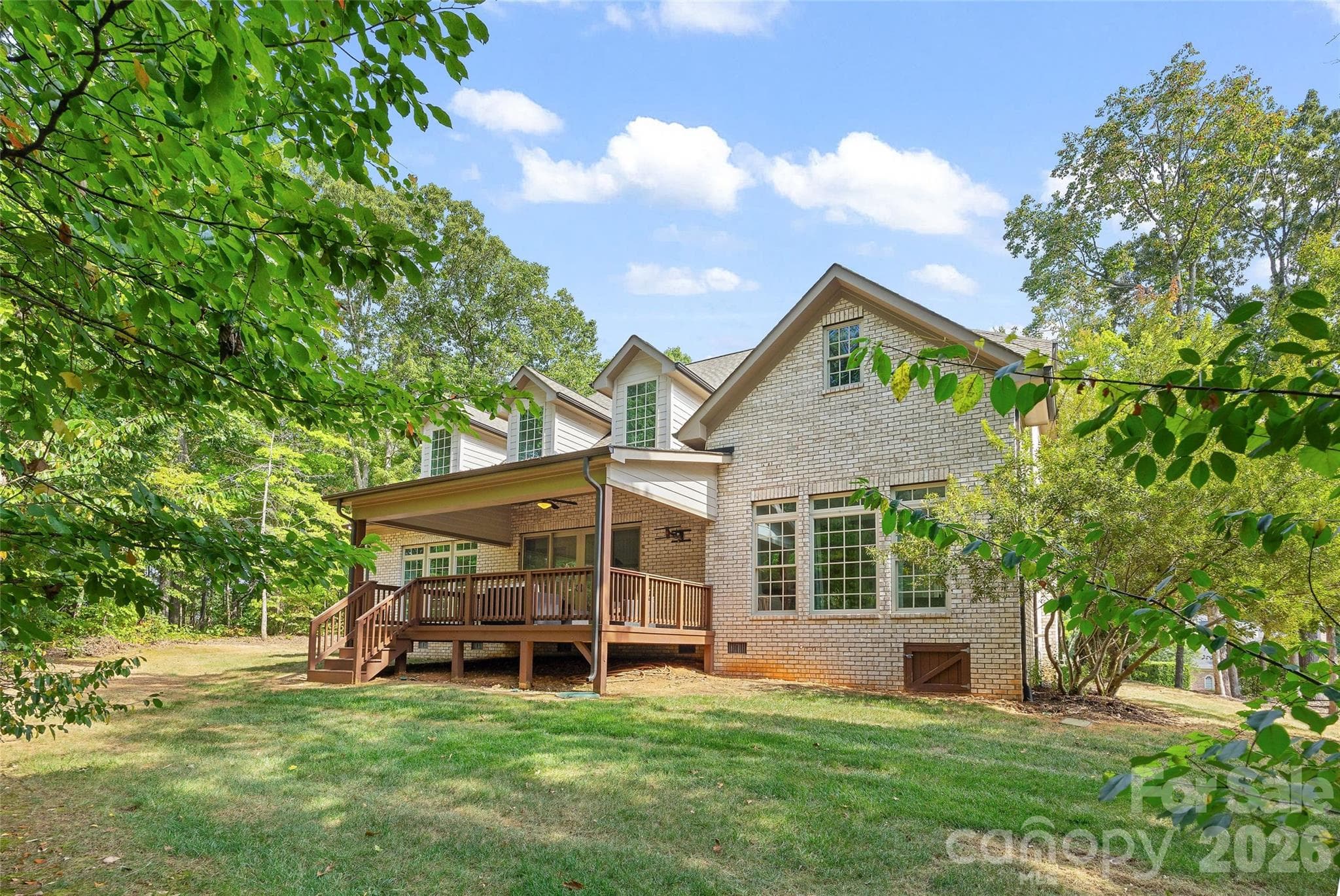 Backyard - 1623 Hawkstone Drive, Waxhaw