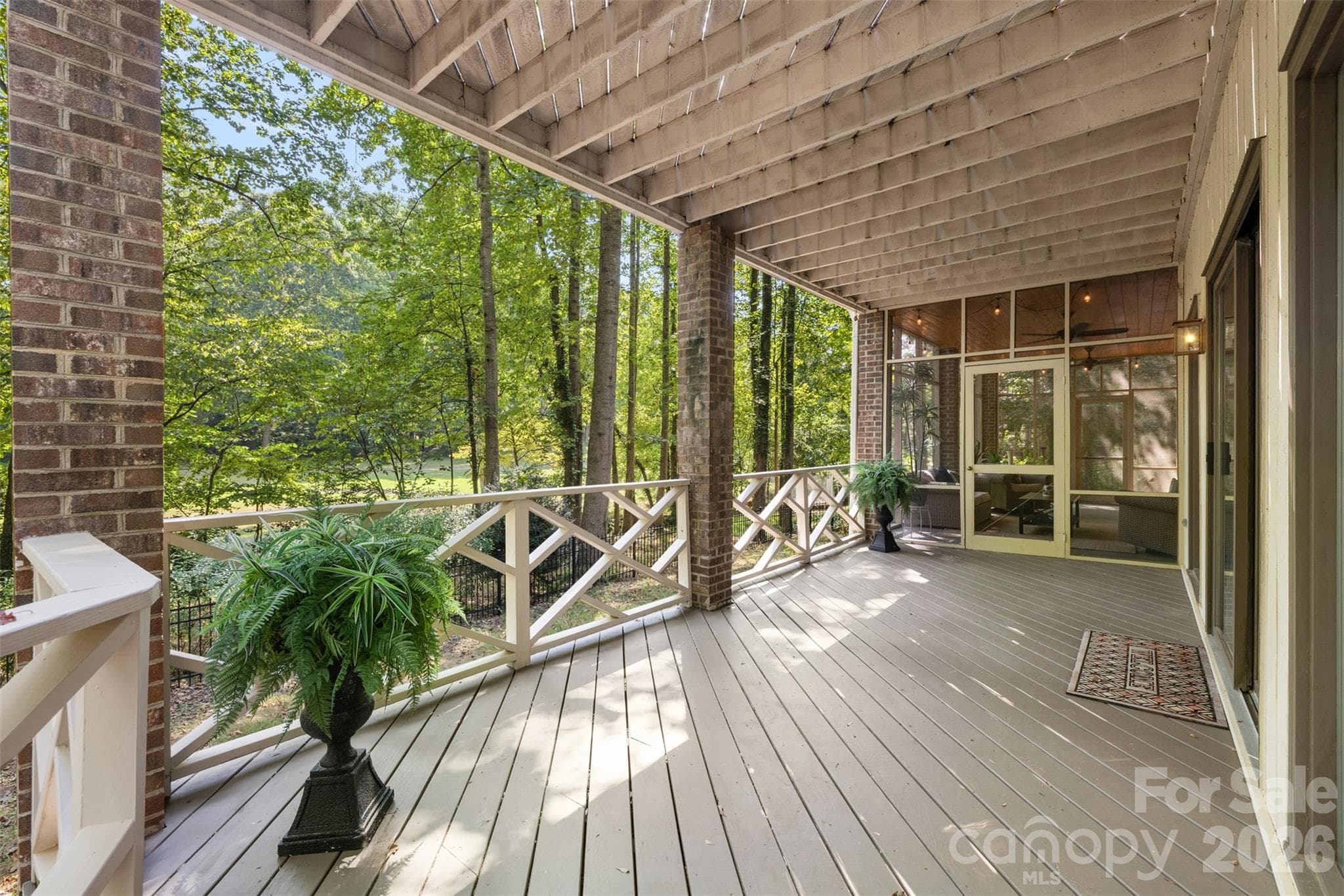 Lower level deck - 27 Timberidge Drive, Lake Wylie
