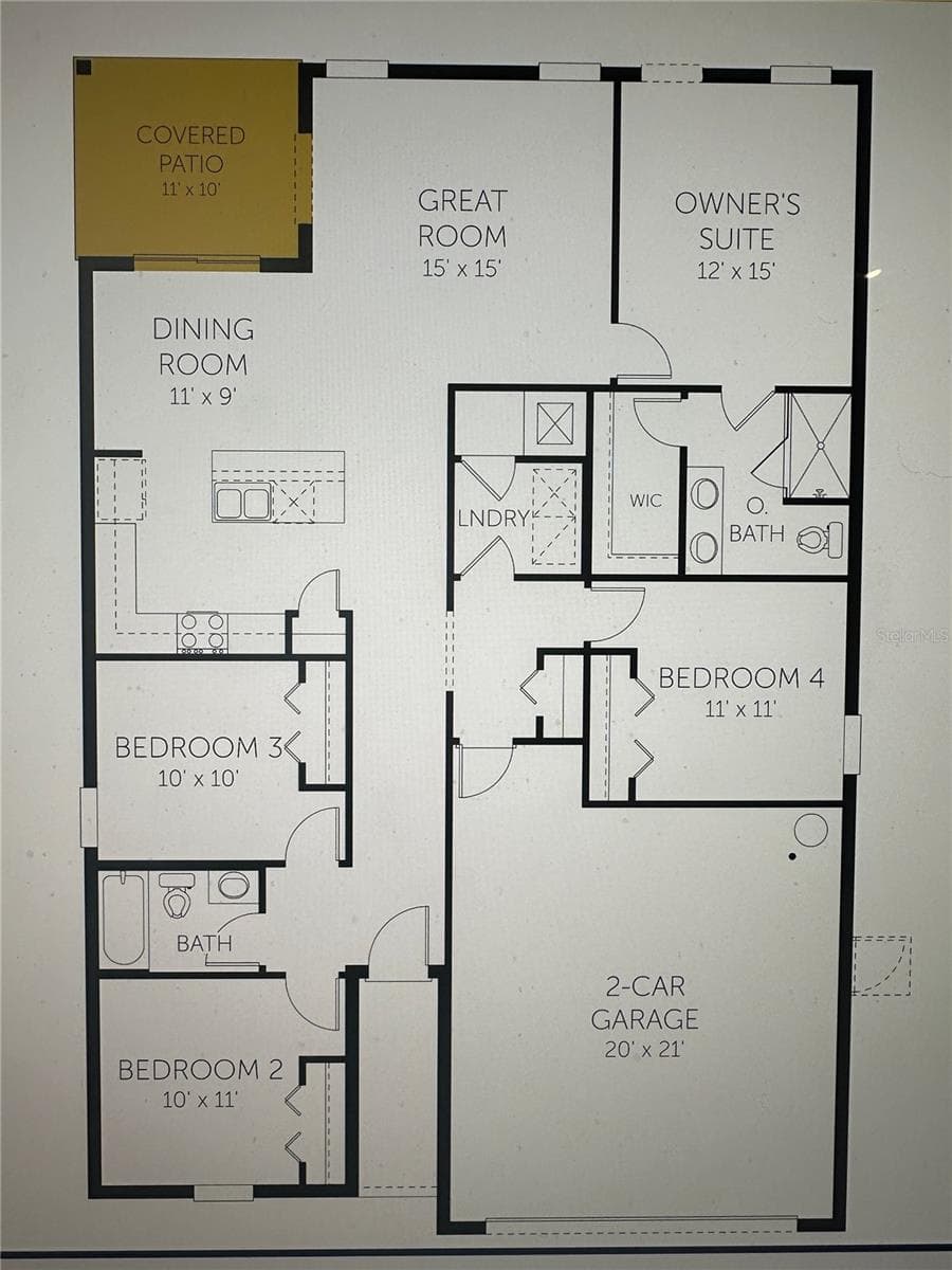 Single Family Residence at 1247 SILO DR, ST CLOUD, photo 31 of 32