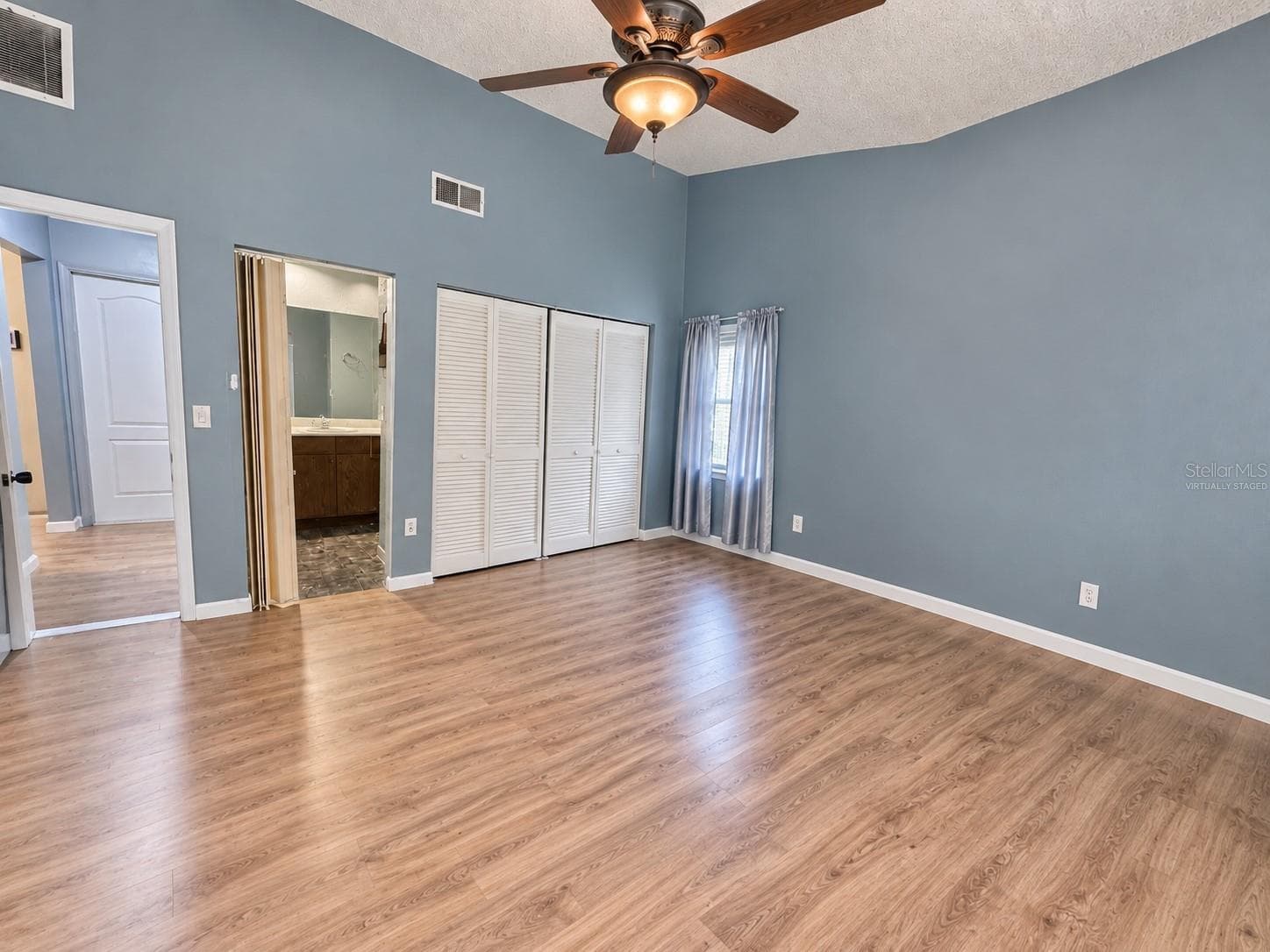 Virtually Staged Primary Bedroom - 7707 120TH AVE E, PARRISH
