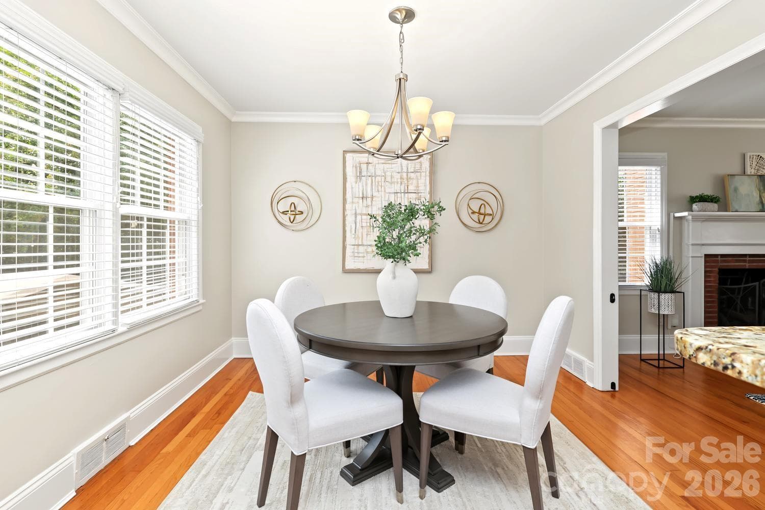 Dining open to Living - 524 Cooper Drive, Charlotte