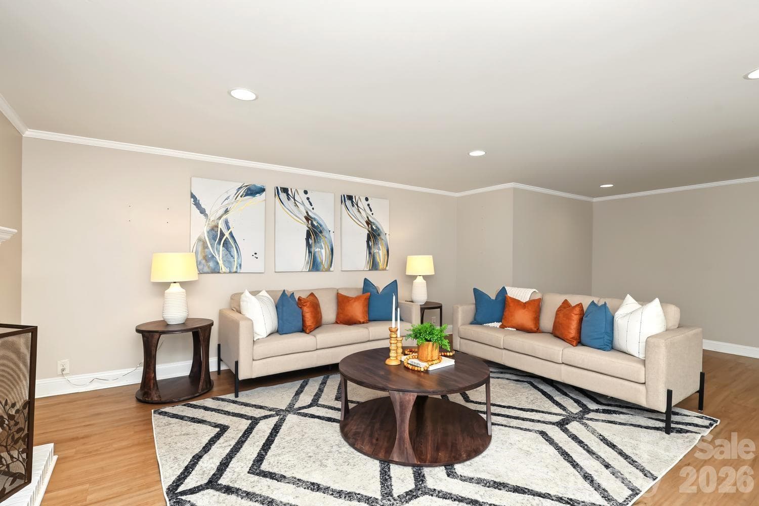 Multiple living spaces - 524 Cooper Drive, Charlotte