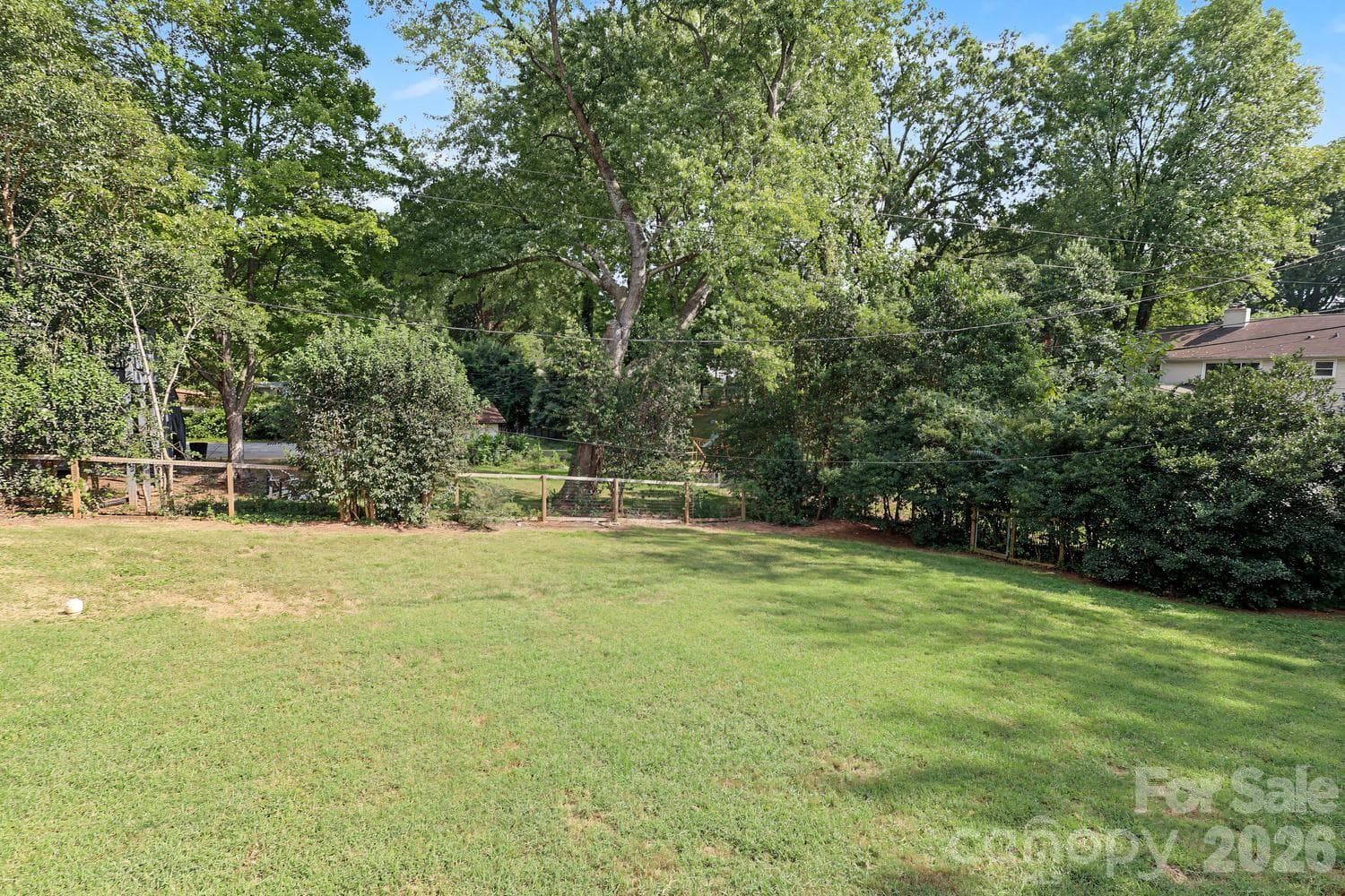 Fully Fenced Backyard - 524 Cooper Drive, Charlotte