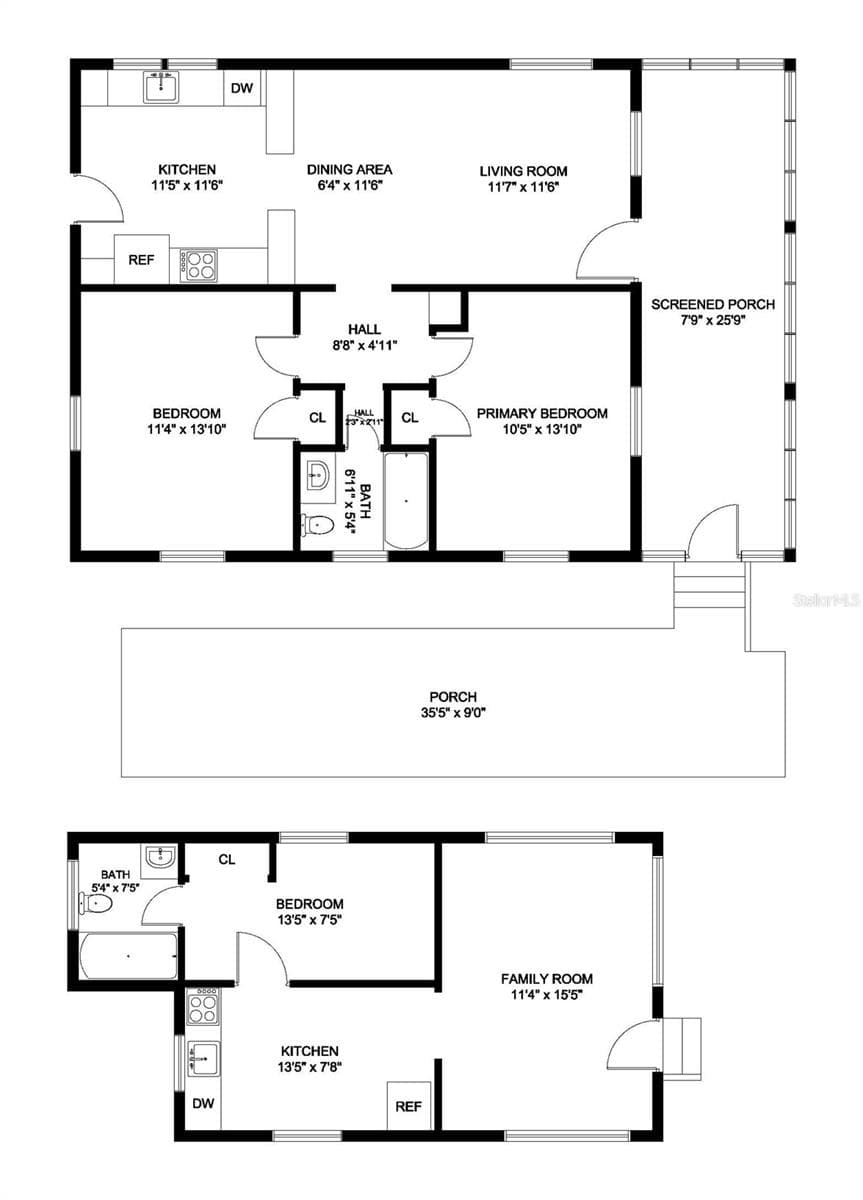 Floor Plan - 805 E LAMBRIGHT ST, TAMPA