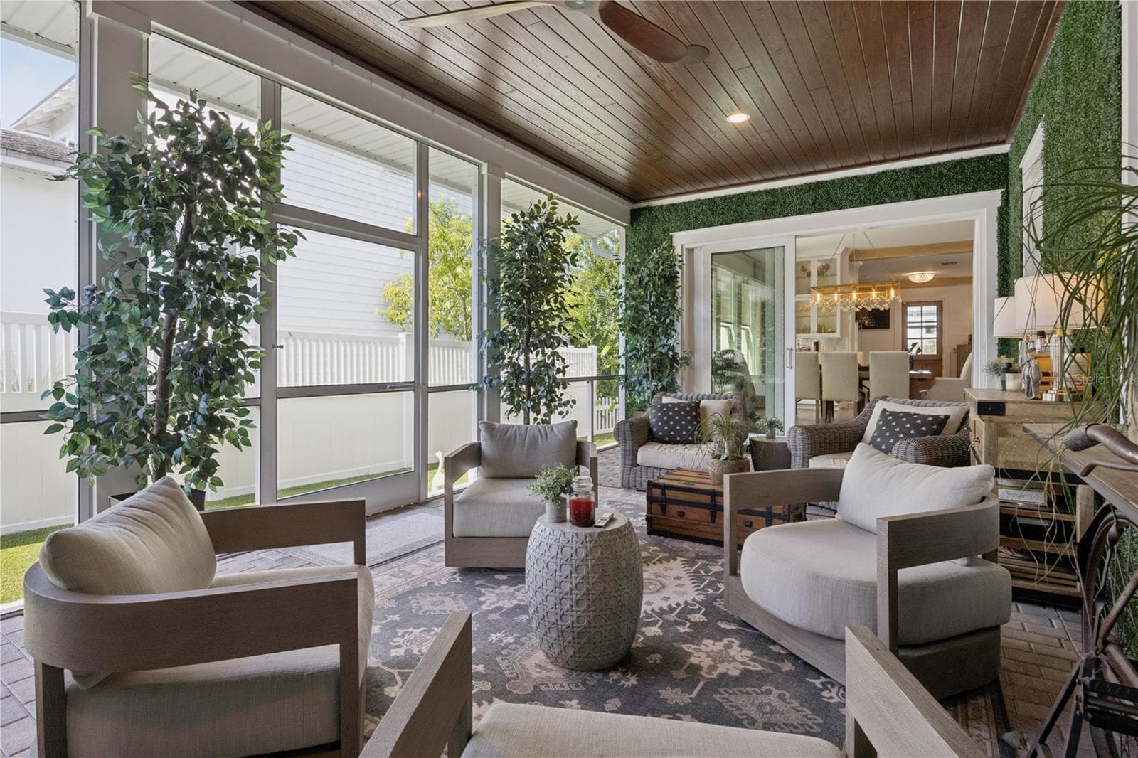 Cozy screened porch off the dining room - 1032 GALSTON ALY, WINTER GARDEN