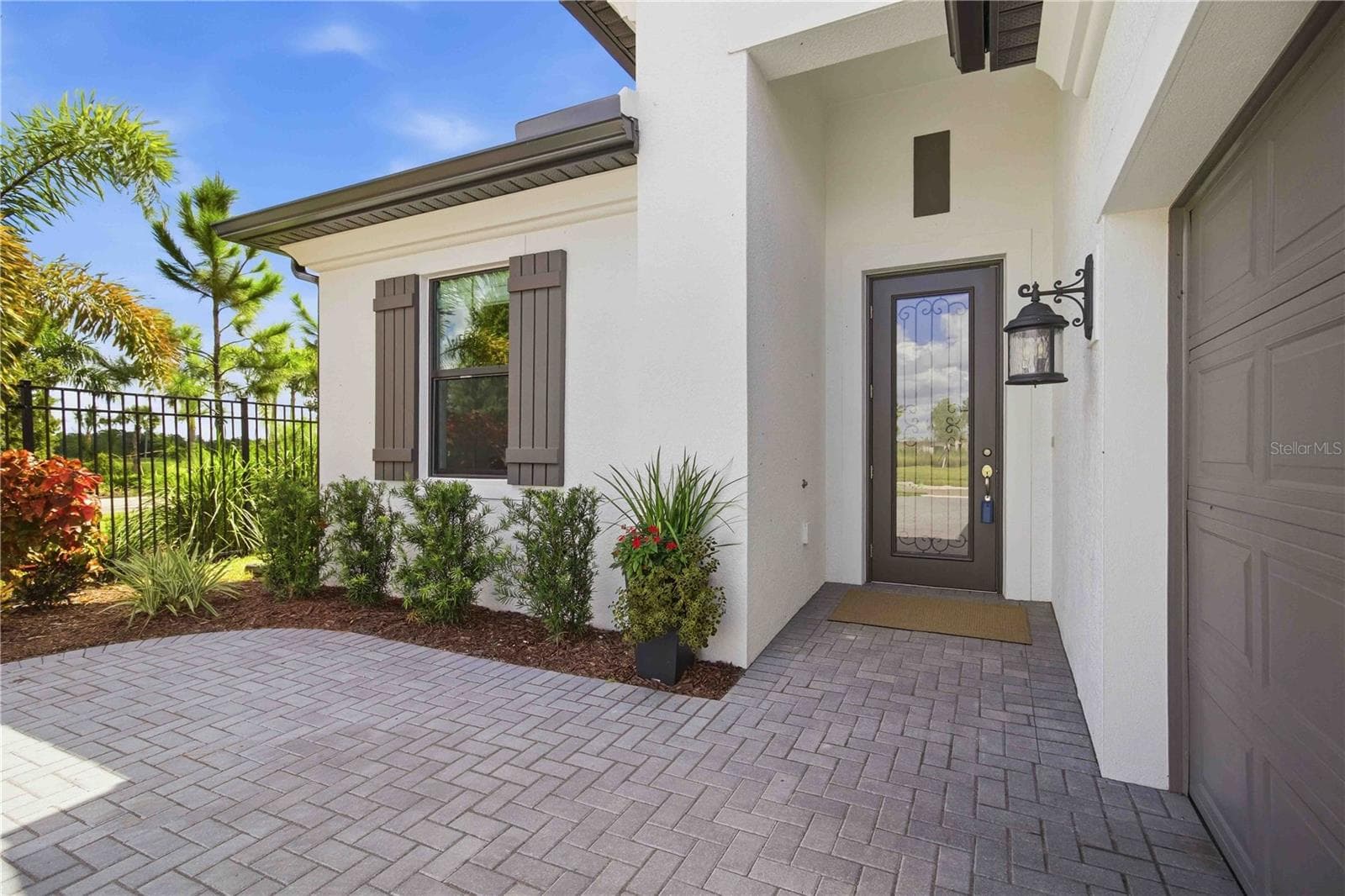 Glass Front Door - 14449 HAMMOCK OAK ST, PARRISH
