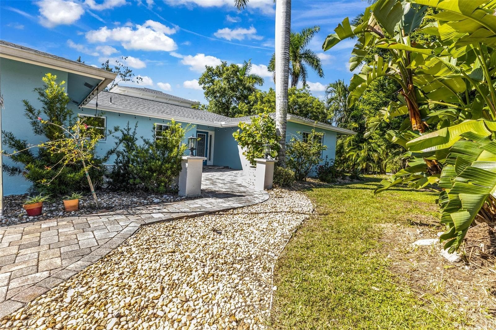 Entry to home - 3407 ISLAND VIEW DR, PUNTA GORDA