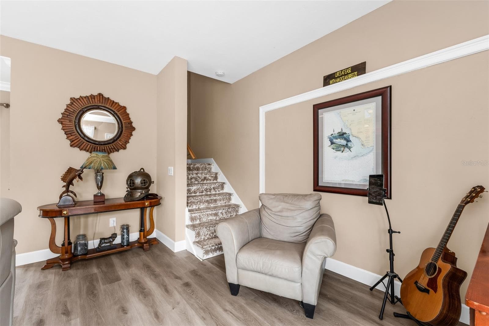 Stairs to go to bedroom and bathroom - 3407 ISLAND VIEW DR, PUNTA GORDA