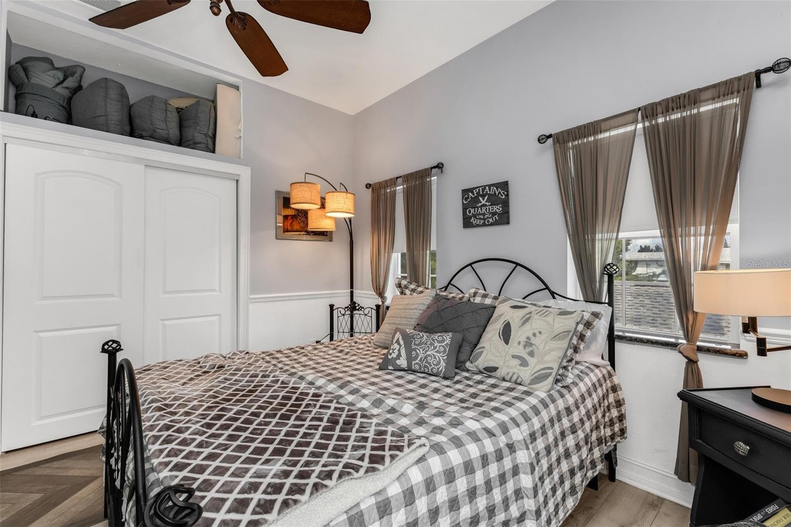 Upstairs bedroom - 3407 ISLAND VIEW DR, PUNTA GORDA
