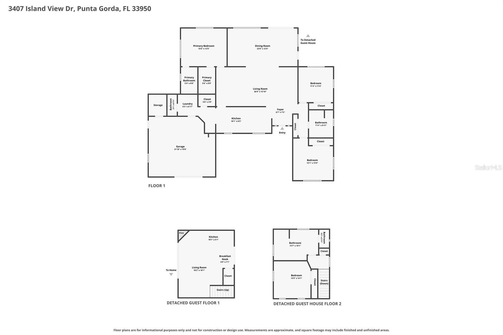 Building sketch - 3407 ISLAND VIEW DR, PUNTA GORDA