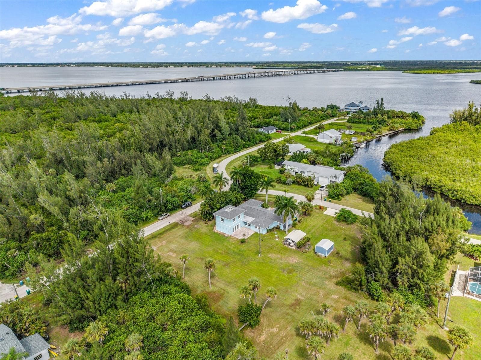 Aerial photo - 3407 ISLAND VIEW DR, PUNTA GORDA
