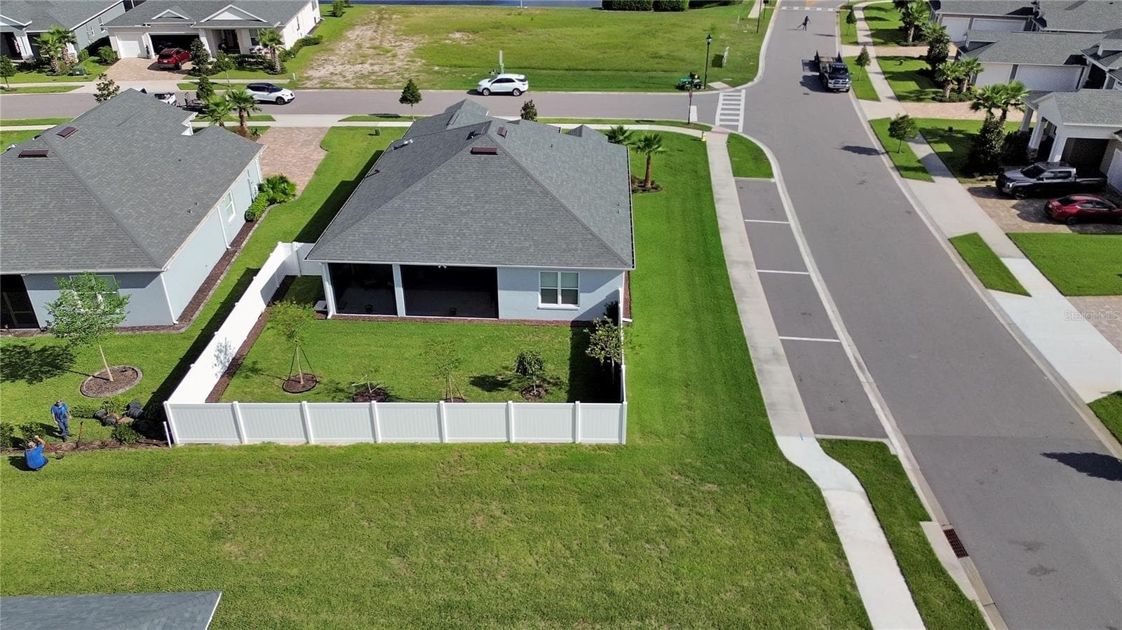 Aerial of back - 1022 MEGANO BLVD, DELAND