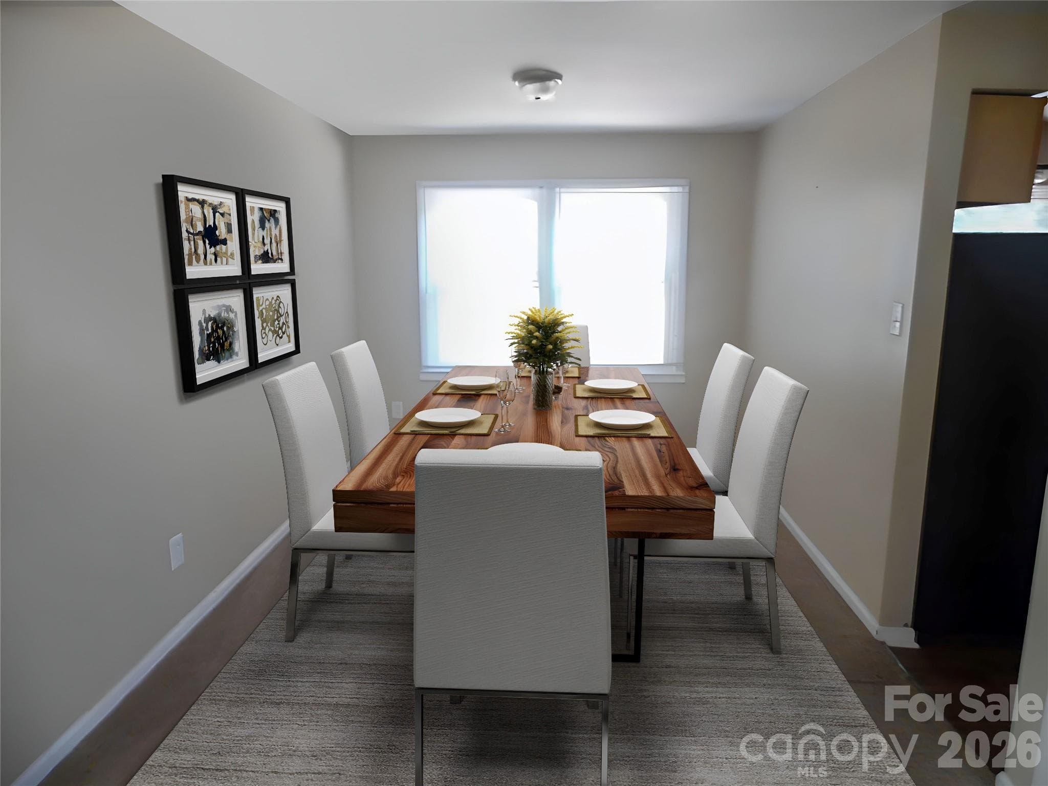 Dining Room (virtually staged) - Charlotte