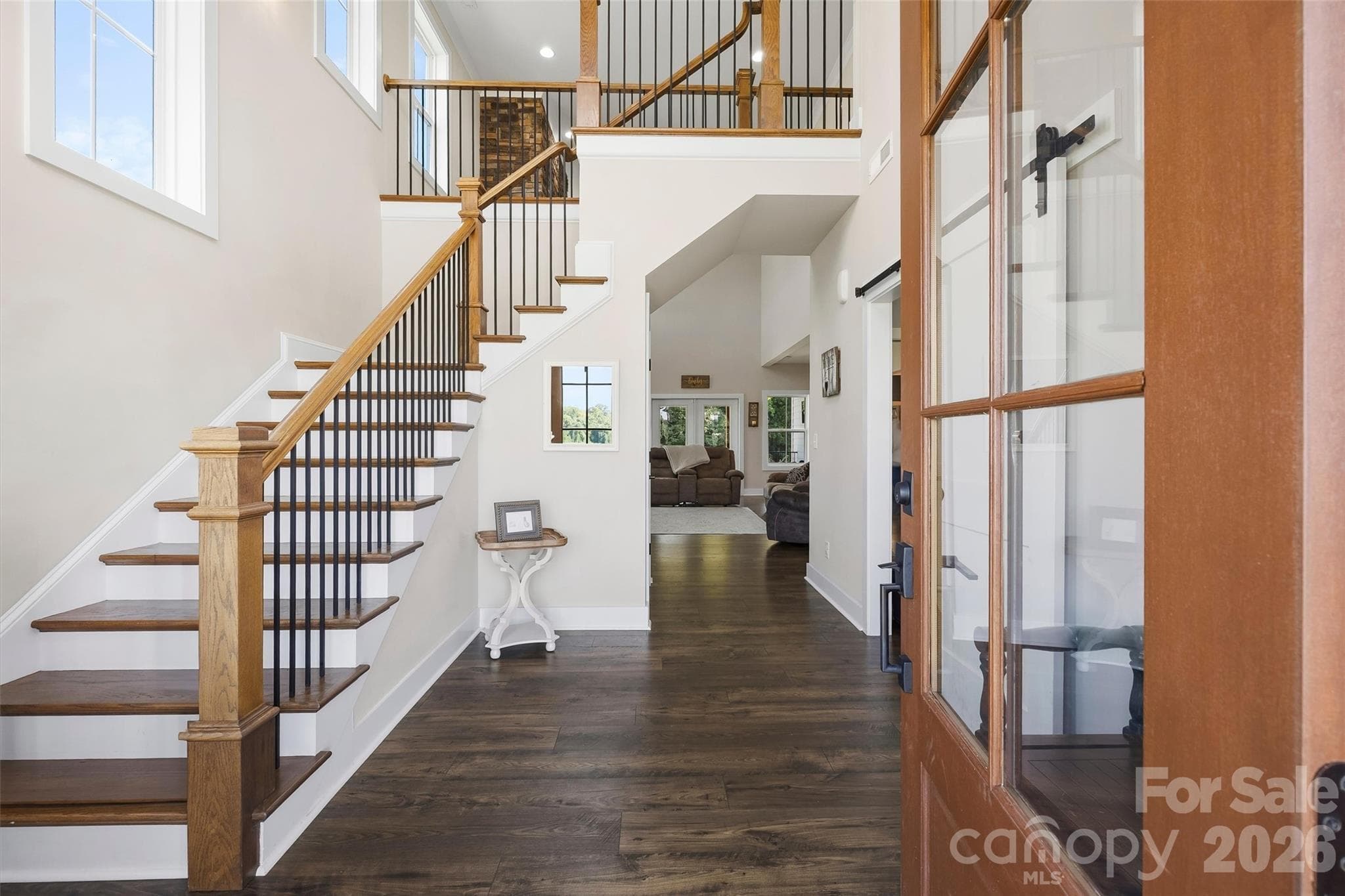 Beautiful 2 story foyer as you enter the home - 2665 Umberger Road, Cleveland