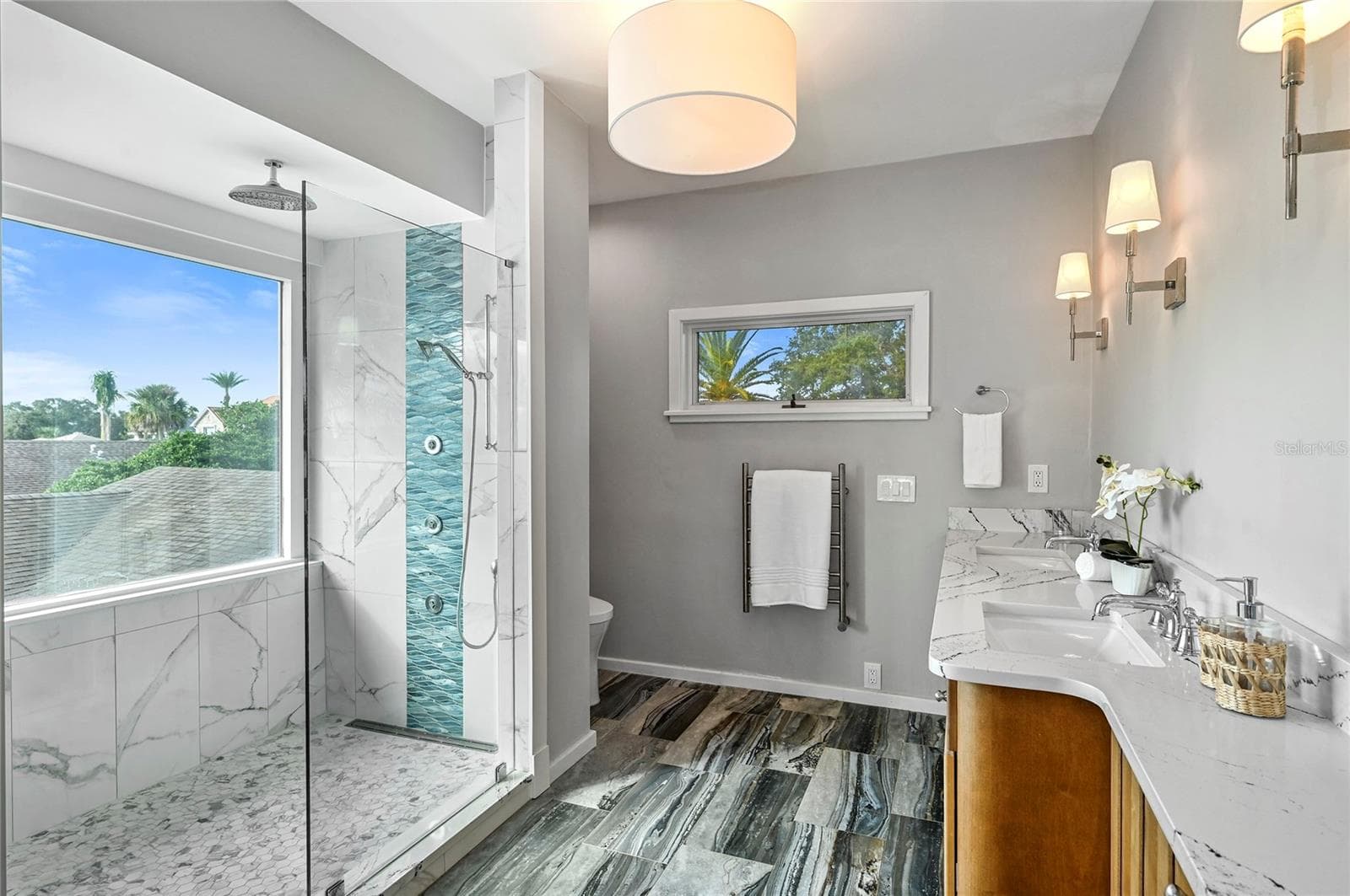 Facing East, 1215 Commodore Dr. enjoys deep water and direct Intracoastal Frontage. - 1215 COMMODORE DR, NEW SMYRNA BEACH
