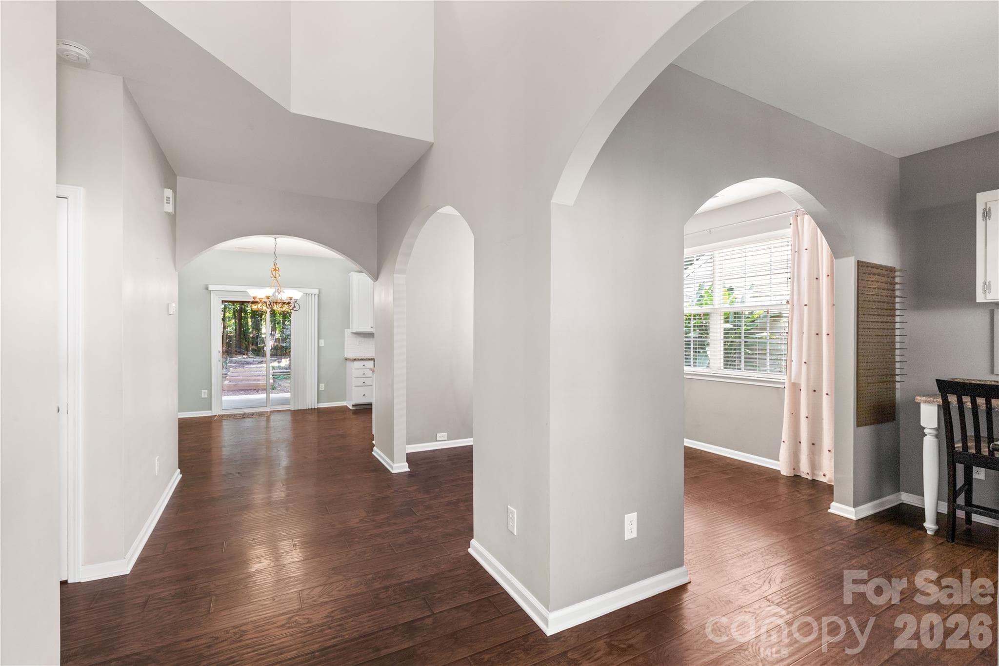 View from the front door - 4260 Wiregrass Road, Indian Land