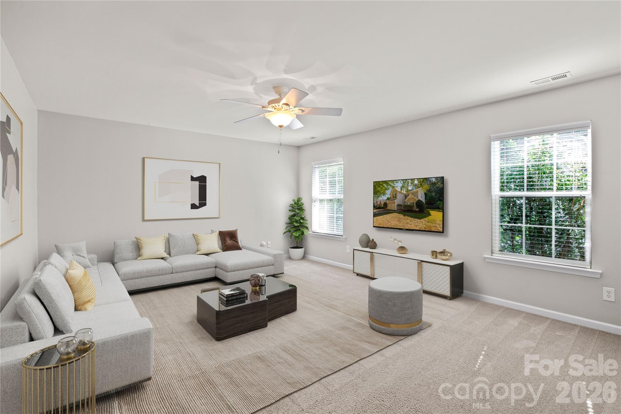 Virtually staged bonus room - 4260 Wiregrass Road, Indian Land