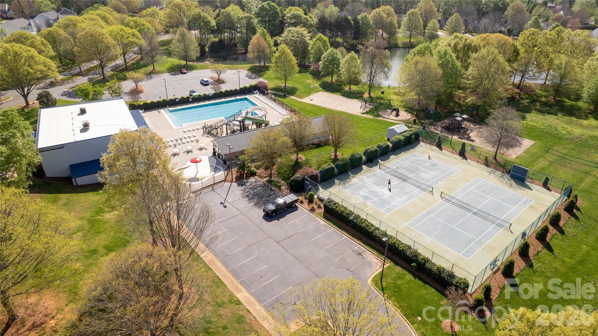 Tennis courts available for resident use - 4260 Wiregrass Road, Indian Land