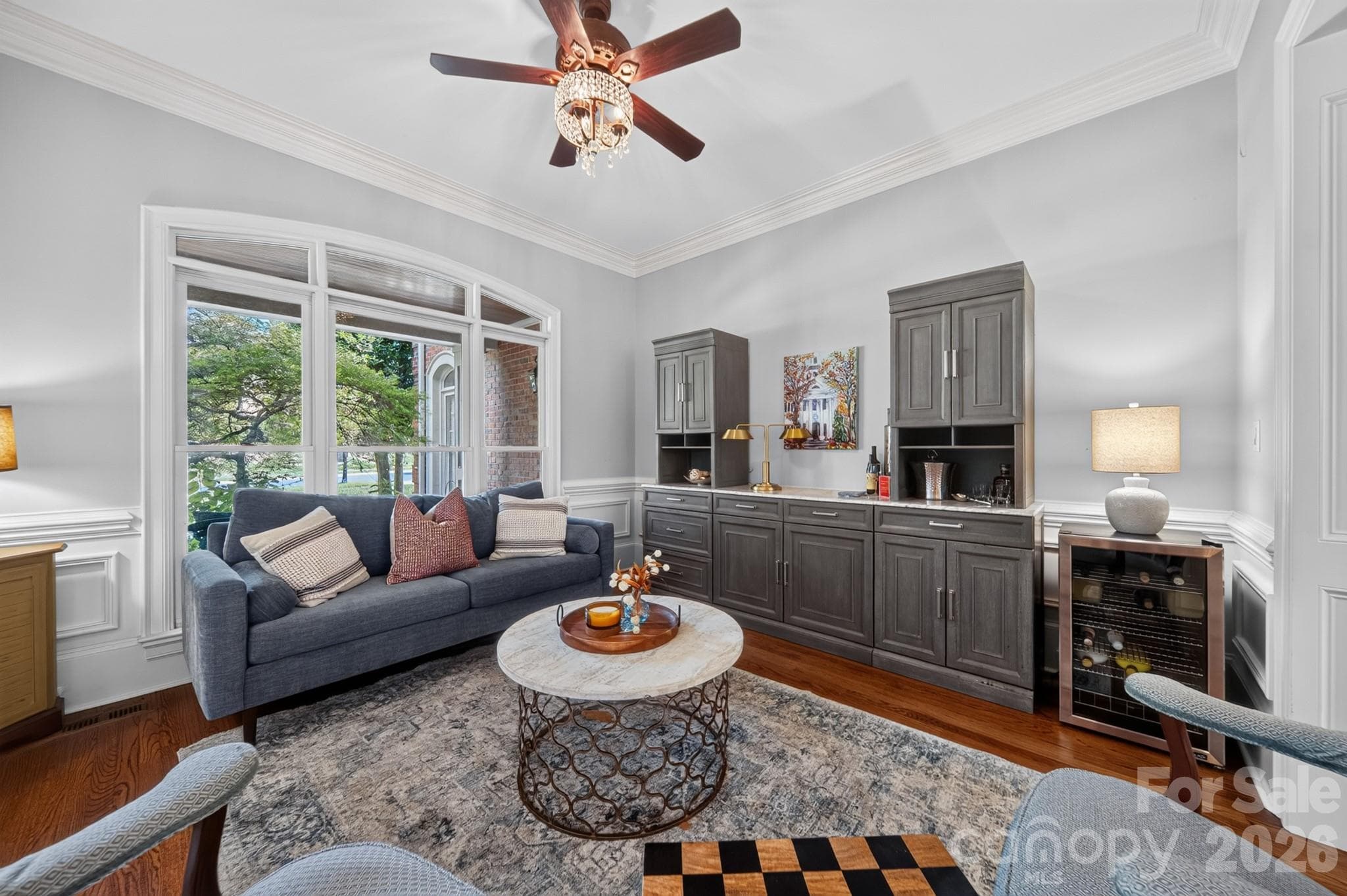 Front Sitting Room/ Dining room - 7550 Stonecroft Park Drive, Charlotte