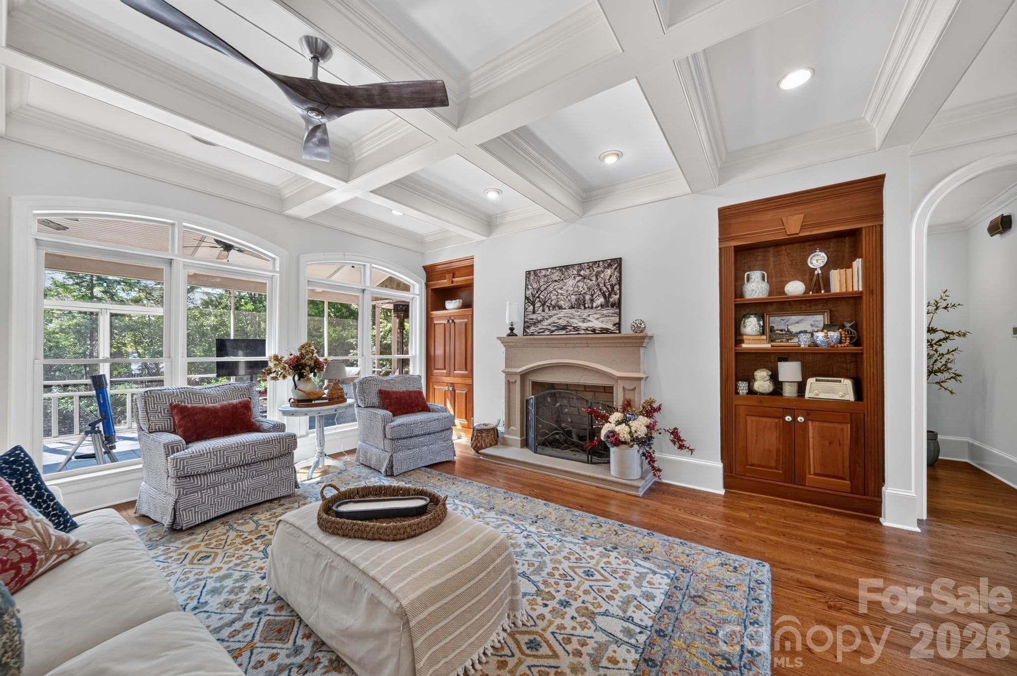 Main Family Room - 7550 Stonecroft Park Drive, Charlotte
