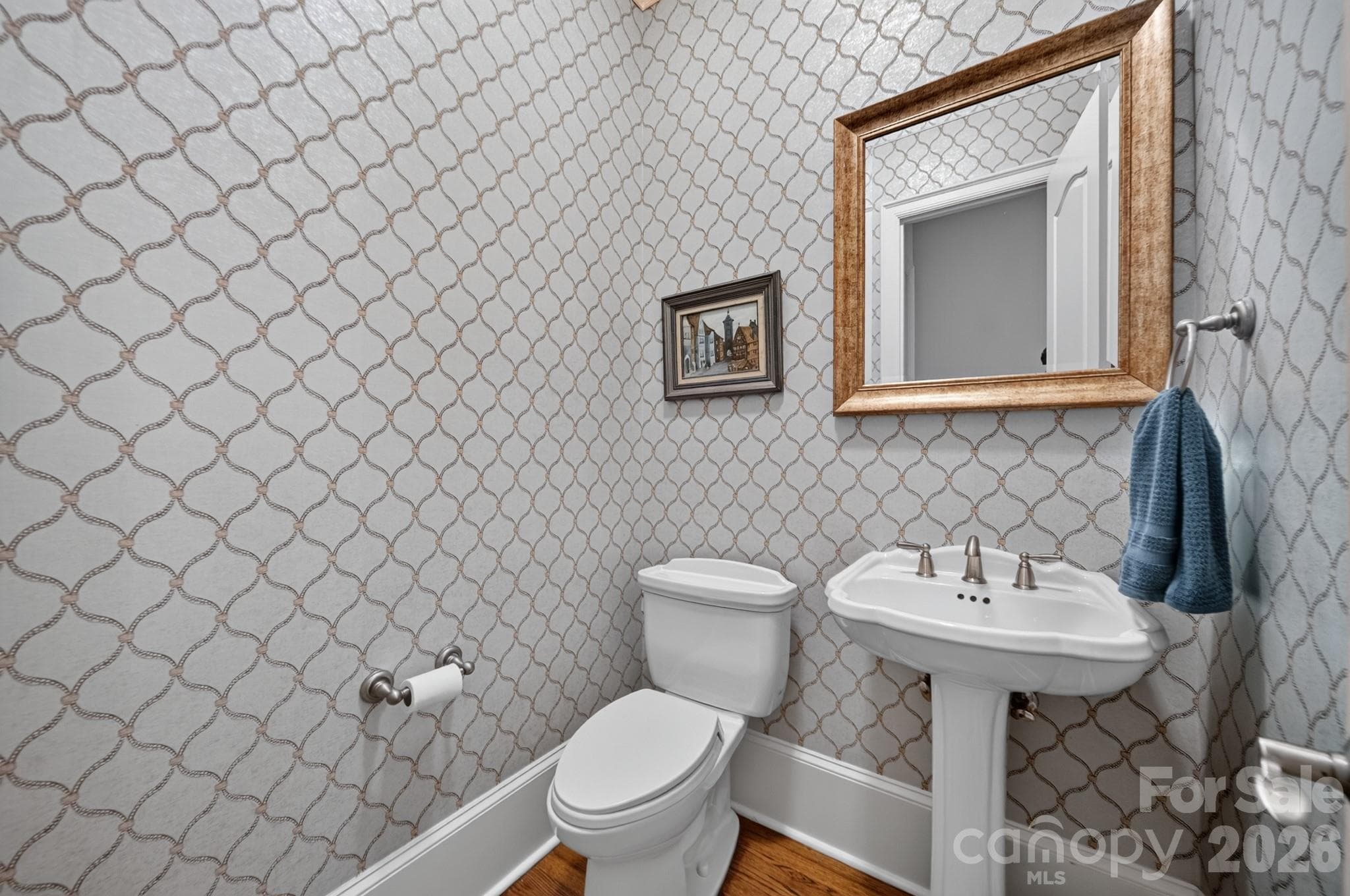 Powder Room - 7550 Stonecroft Park Drive, Charlotte