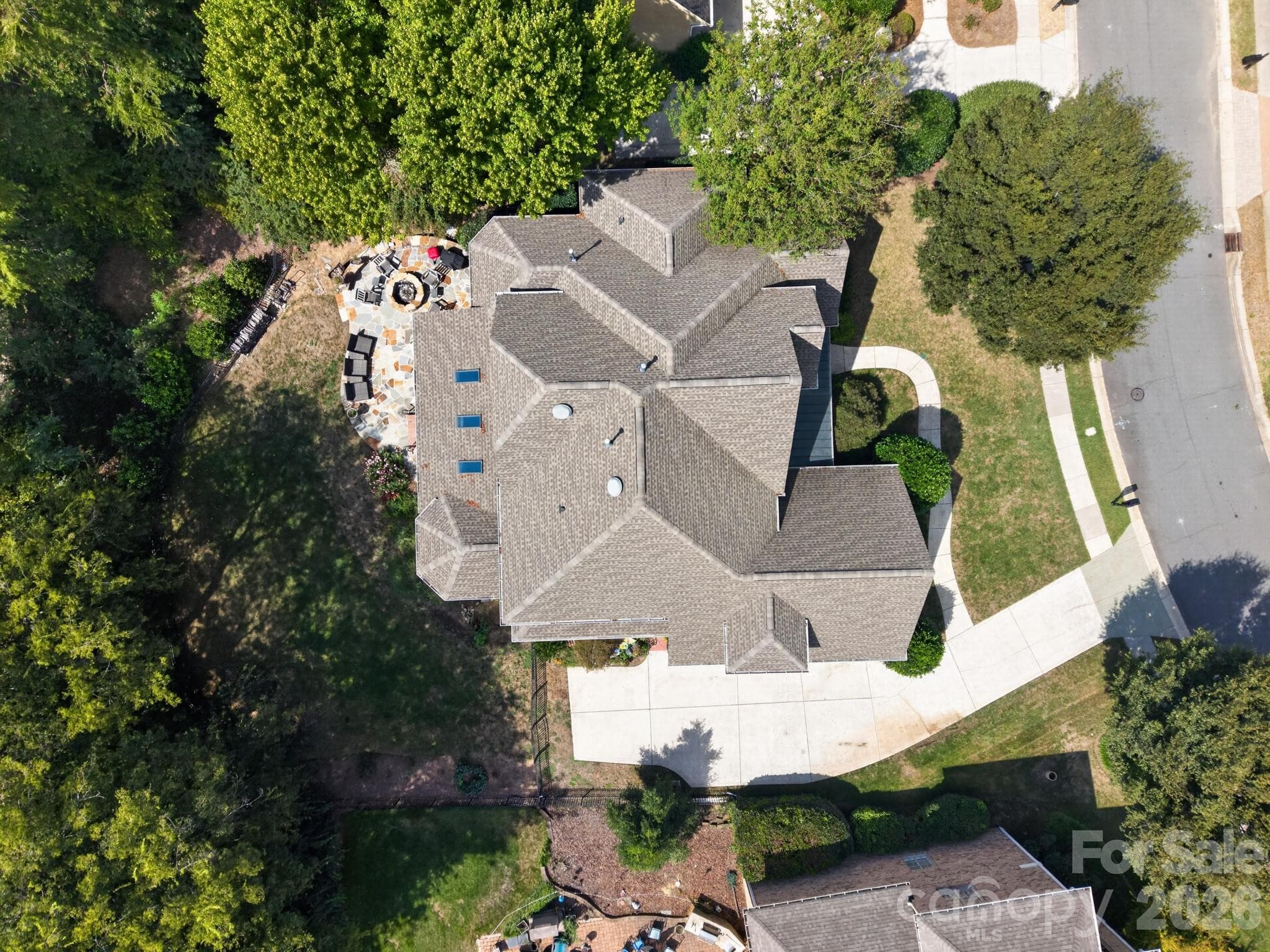 Aerial - 7550 Stonecroft Park Drive, Charlotte