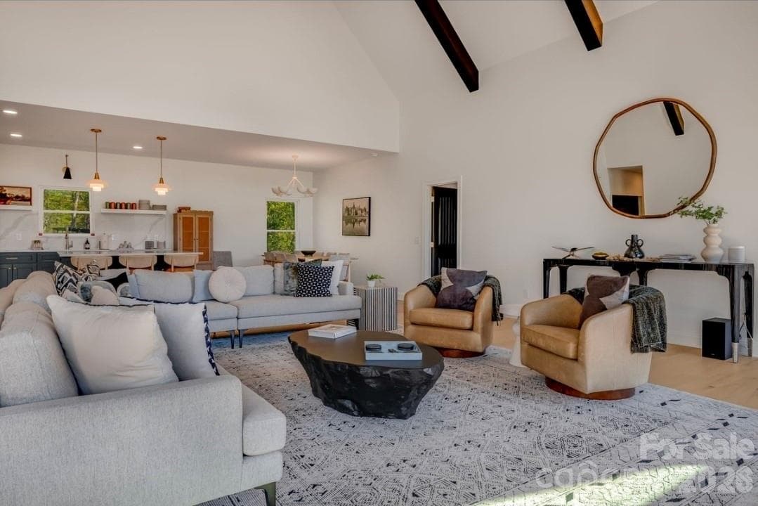 Plenty of room w Open Floor Plan - 58 Bird Creek Estates Road, Black Mountain