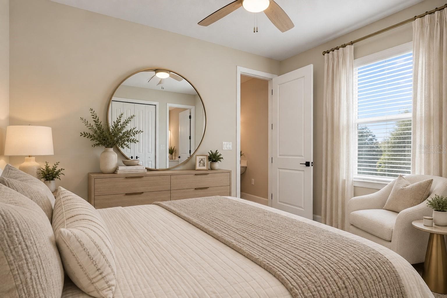 2nd bedroom another picture VIRTUALLY STAGED - 10169 SPRING LAKE DR, CLERMONT