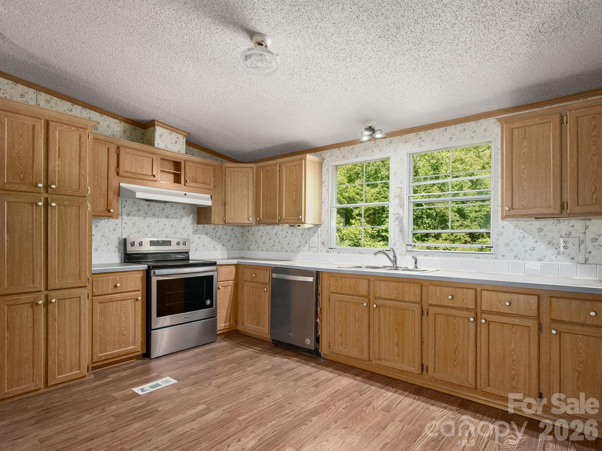 Spacious Kitchen with Ample Storage Space - 628 Grassy Knob Road, Rutherfordton
