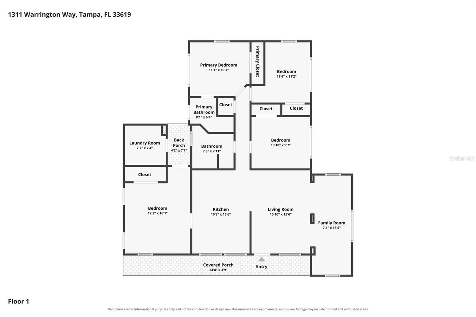 Single Family Residence at 1311 WARRINGTON WAY, TAMPA, photo 2 of 16