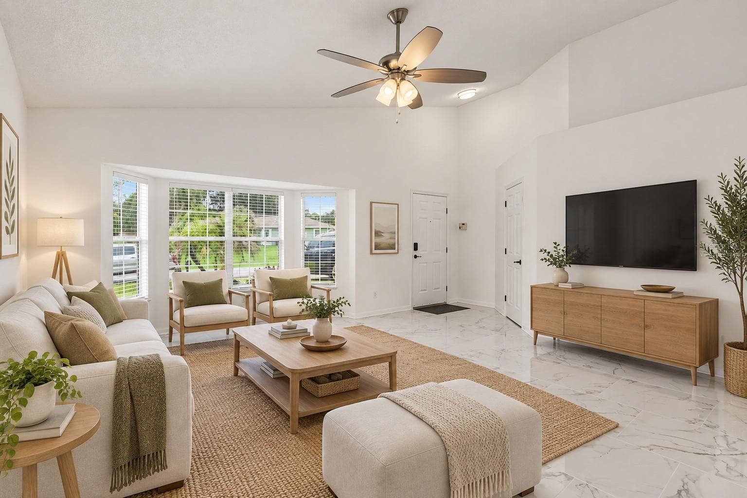 virtually staged - 301 BOUGAINVILLEA ST NW, PALM BAY