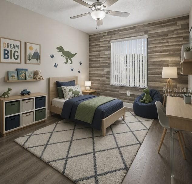 Virtually staged child's room - 518 HUXFORD CT, LAKE MARY