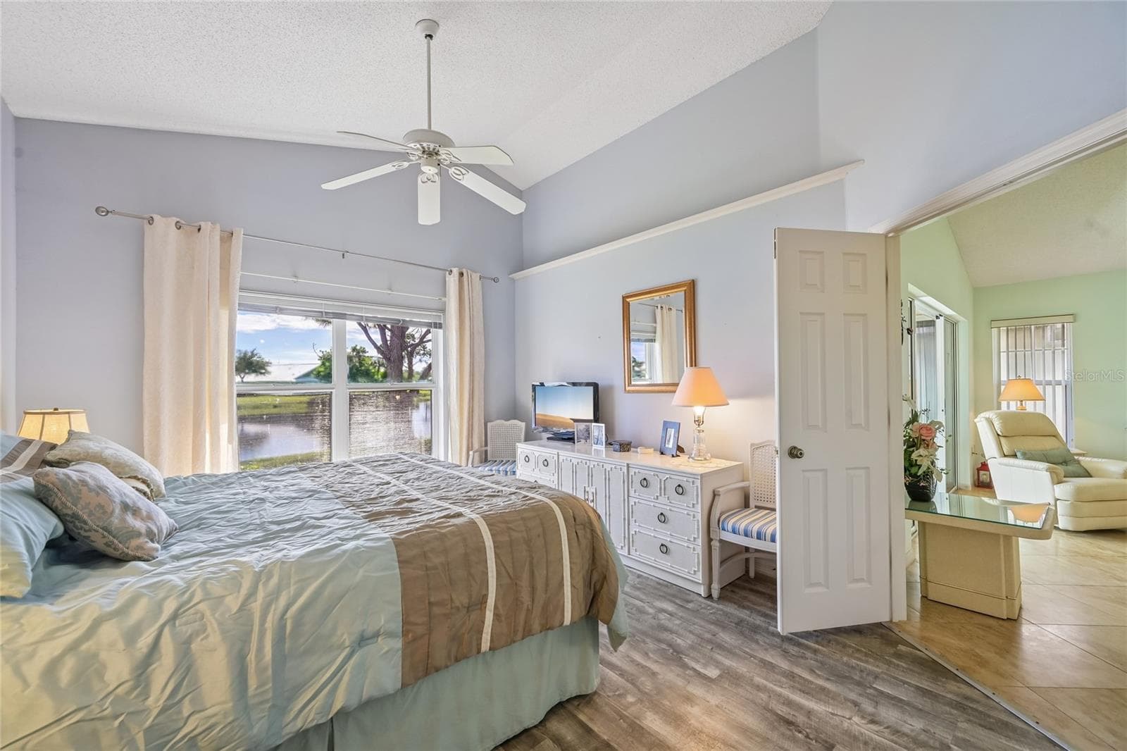 Primary bedroom - 805 HARRINGTON LAKE DR N #76, VENICE