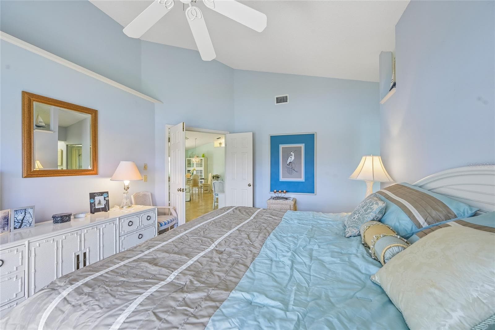 Primary bedroom - 805 HARRINGTON LAKE DR N #76, VENICE