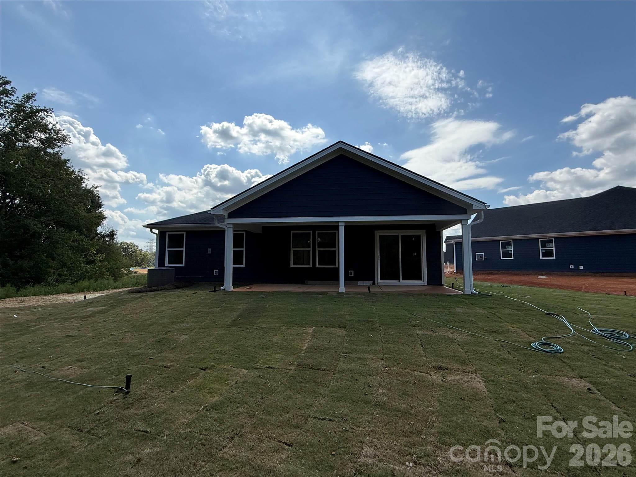 Extended covered patio - Monroe