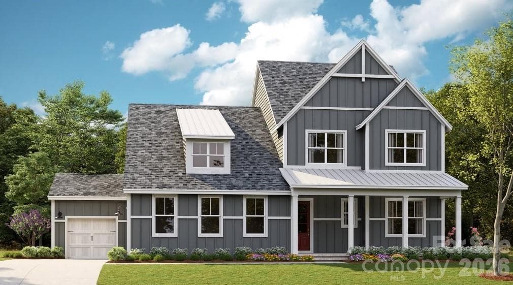 Modern Farmhouse Marin Expanded Floorplan (Rendering) - Davidson