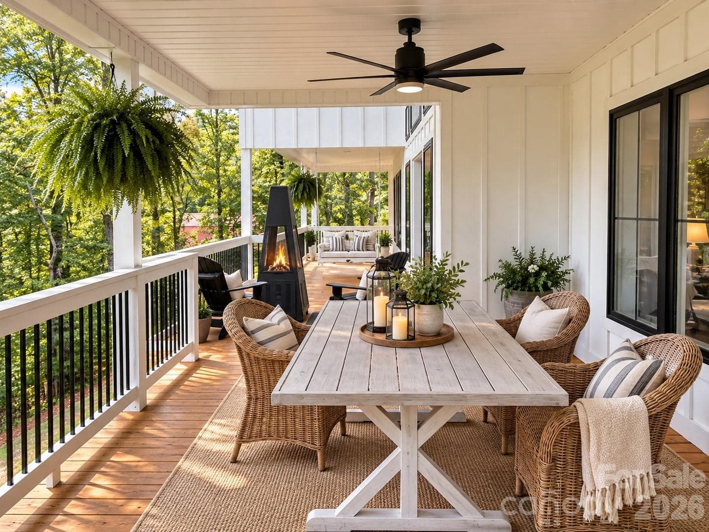 Outdoor Dining overlooking Golf Course - 651 Cemetery Road, Nebo