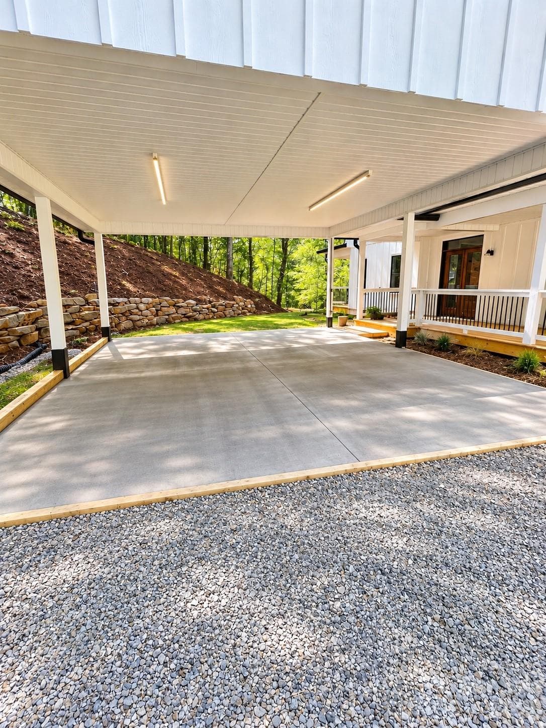 Breezeway to Covered Car Park - 651 Cemetery Road, Nebo