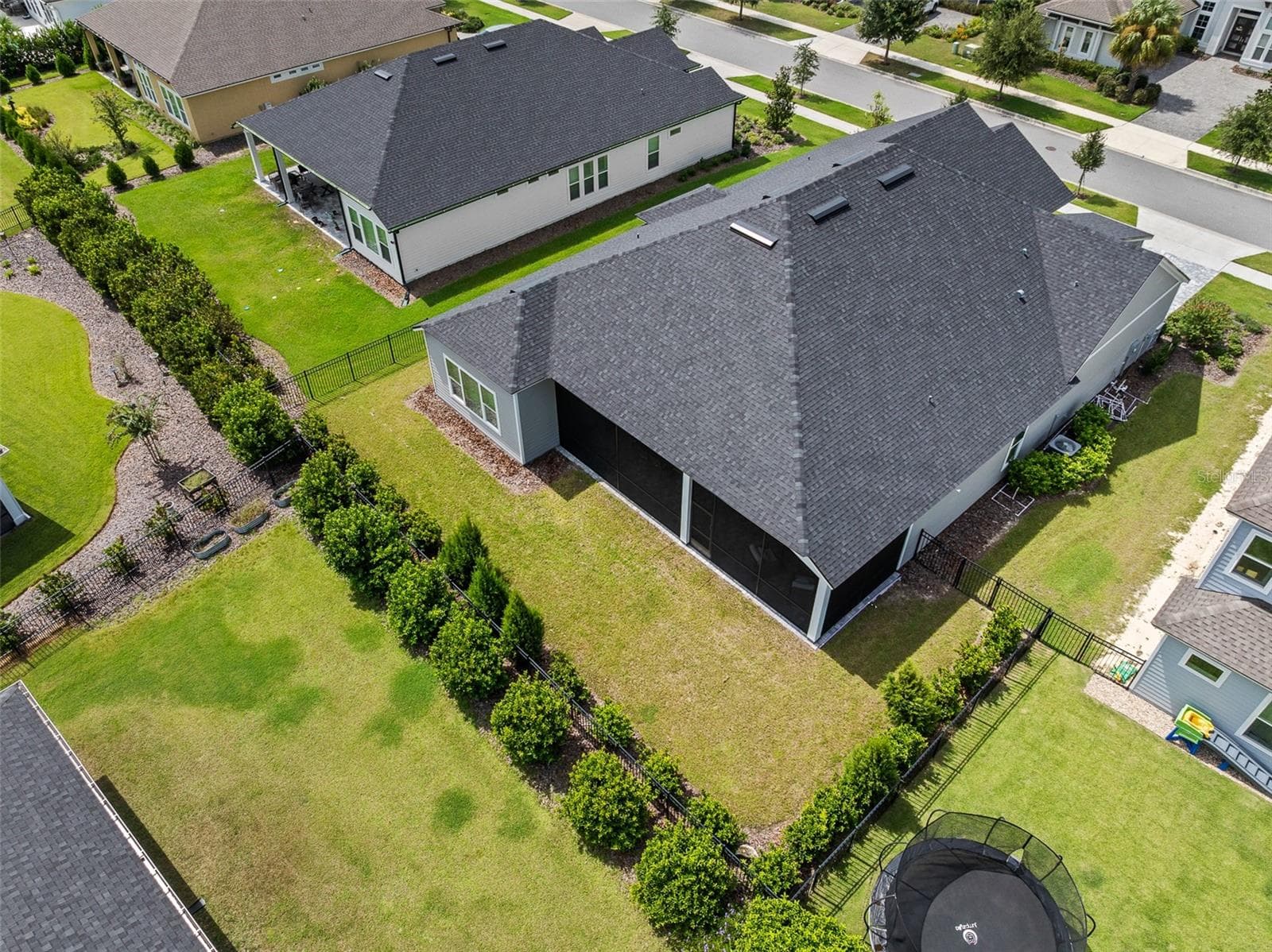 Aerial Backyard View - 3491 SW 111TH DR, GAINESVILLE