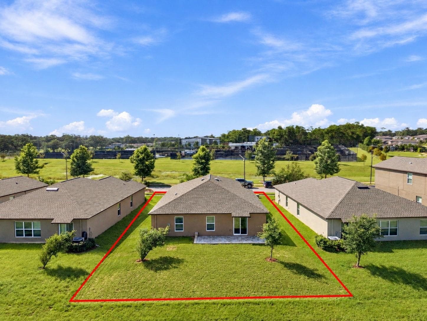 Aerial of Home - 6735 BAR S BAR TRL, ZEPHYRHILLS
