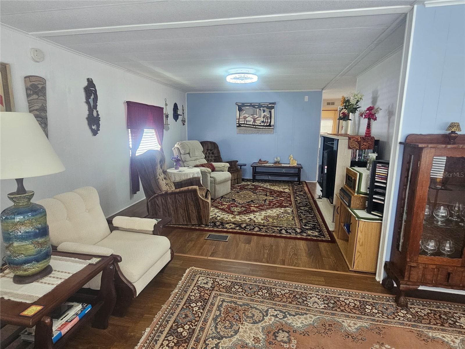 Living Room/Dining Area - 225 TARPON LANE, OLDSMAR