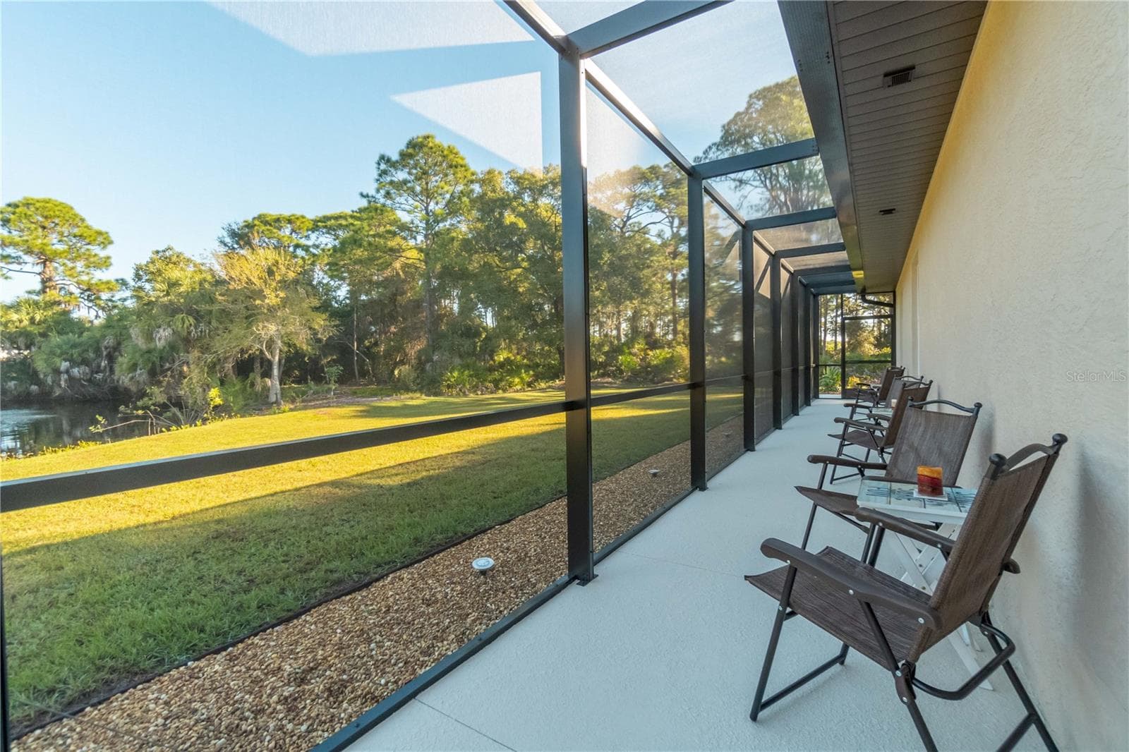 Another view of the lanai. - 1991 HEASLEY, ENGLEWOOD