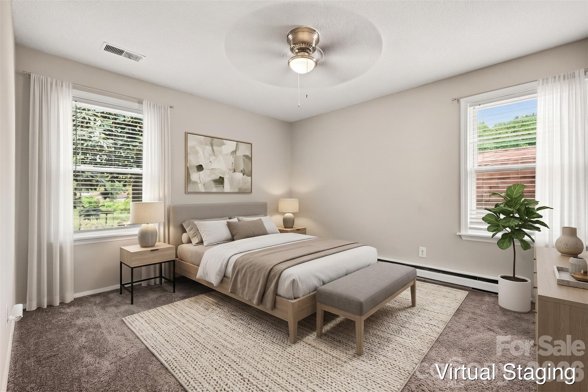virtually staged - 603 Dobson Drive, Charlotte