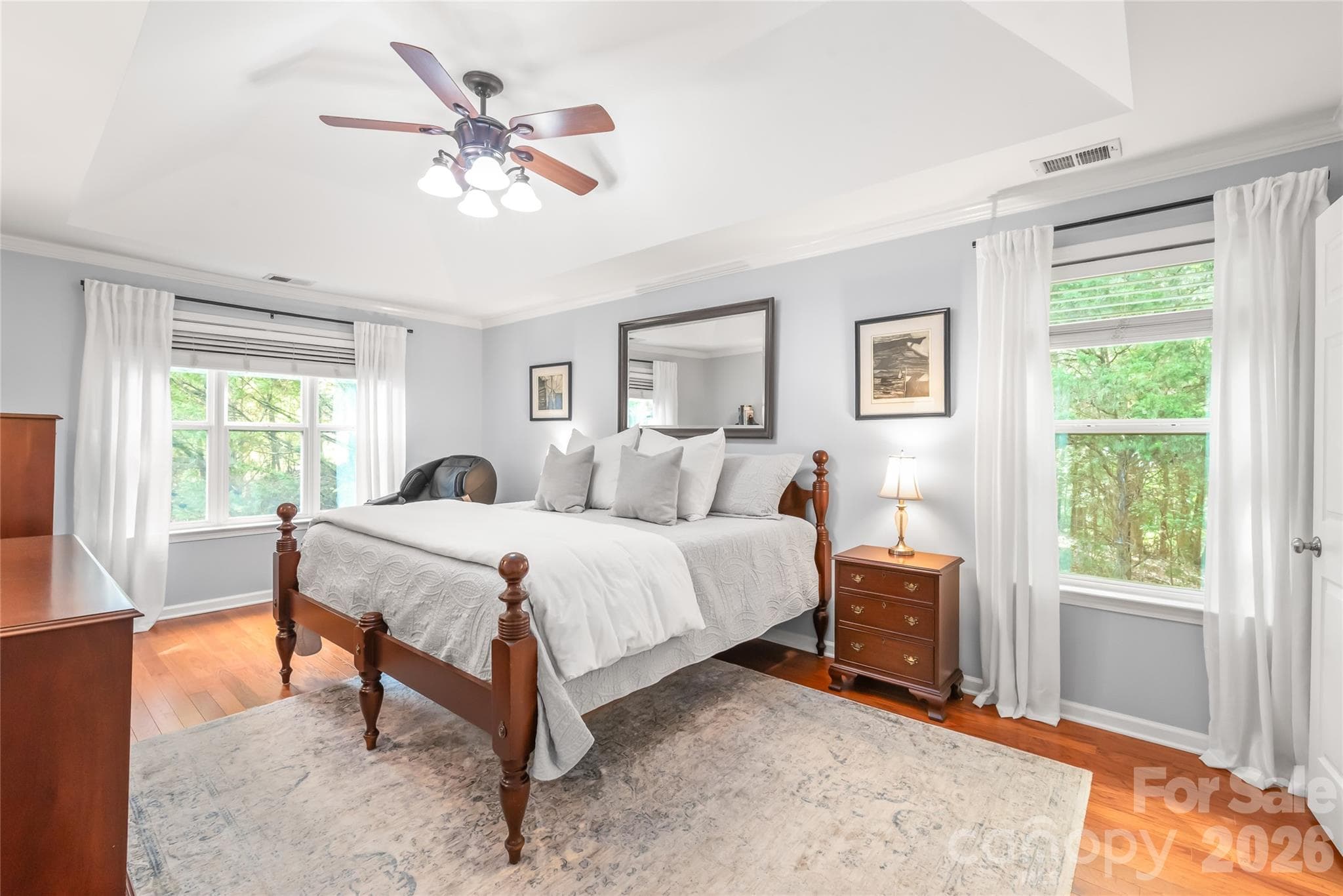 Spacious primary with wooded views - 13934 Kings Carriage Lane, Charlotte