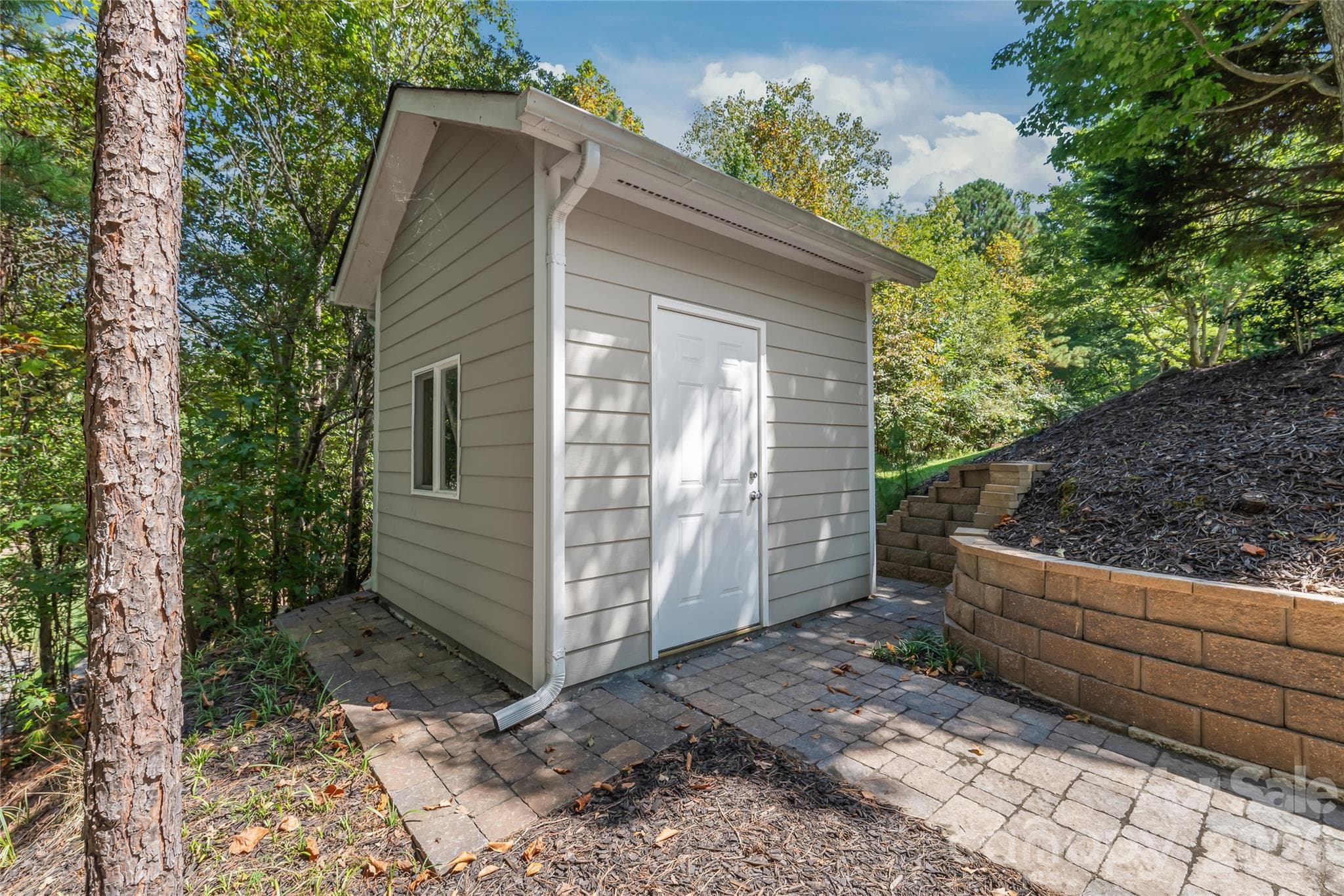 How great is it to have additional storage for all of your outdoor items! - 13934 Kings Carriage Lane, Charlotte