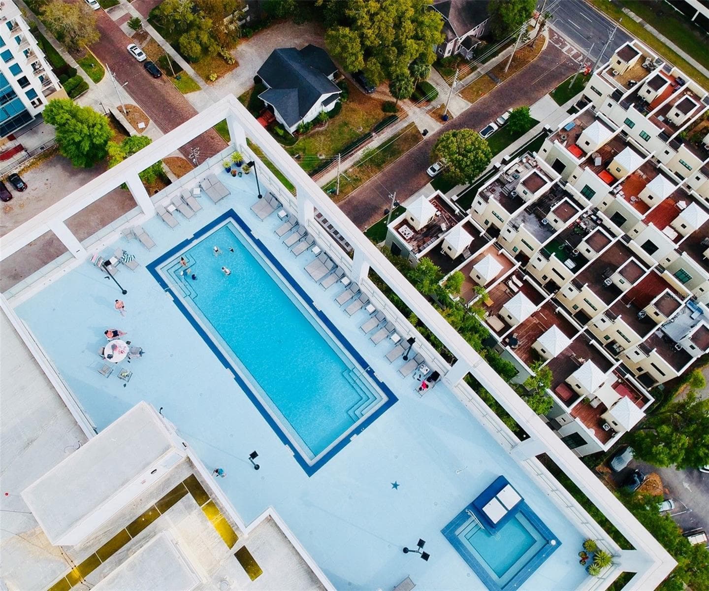 Rooftop pool and spa - 260 S OSCEOLA AVE #1406, ORLANDO
