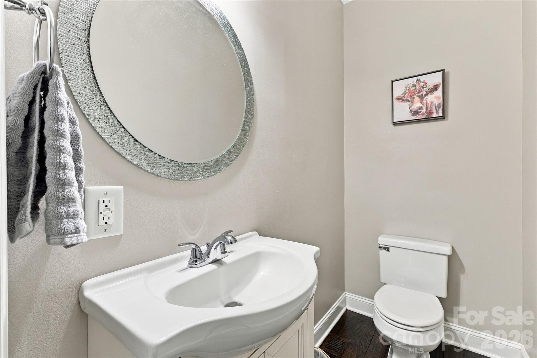 Half Bath Downstairs - 104 Felix Lane, York
