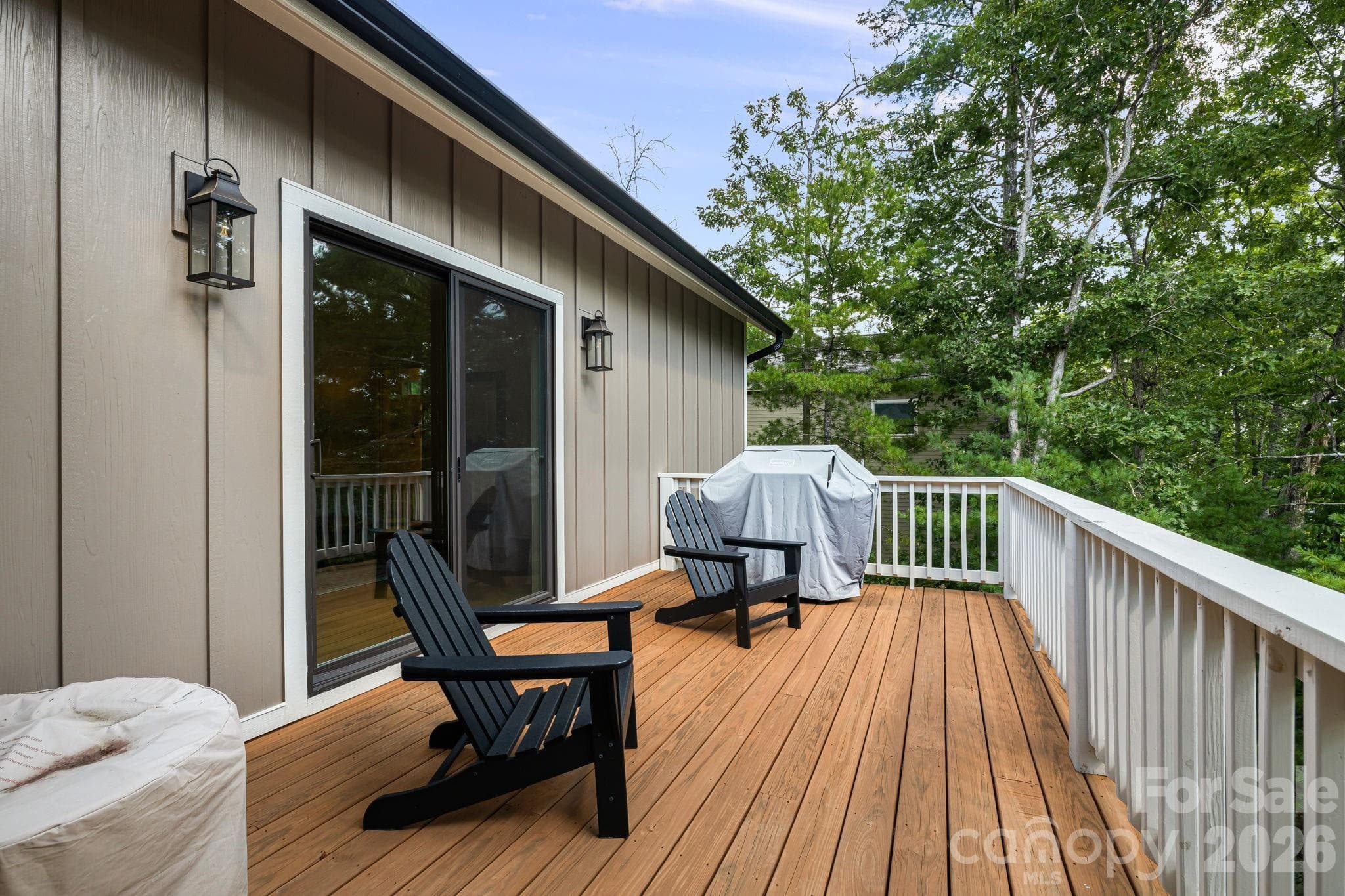 Open deck, just off primary bedroom. - 14 Sugarland Ridge Trail, Fairview