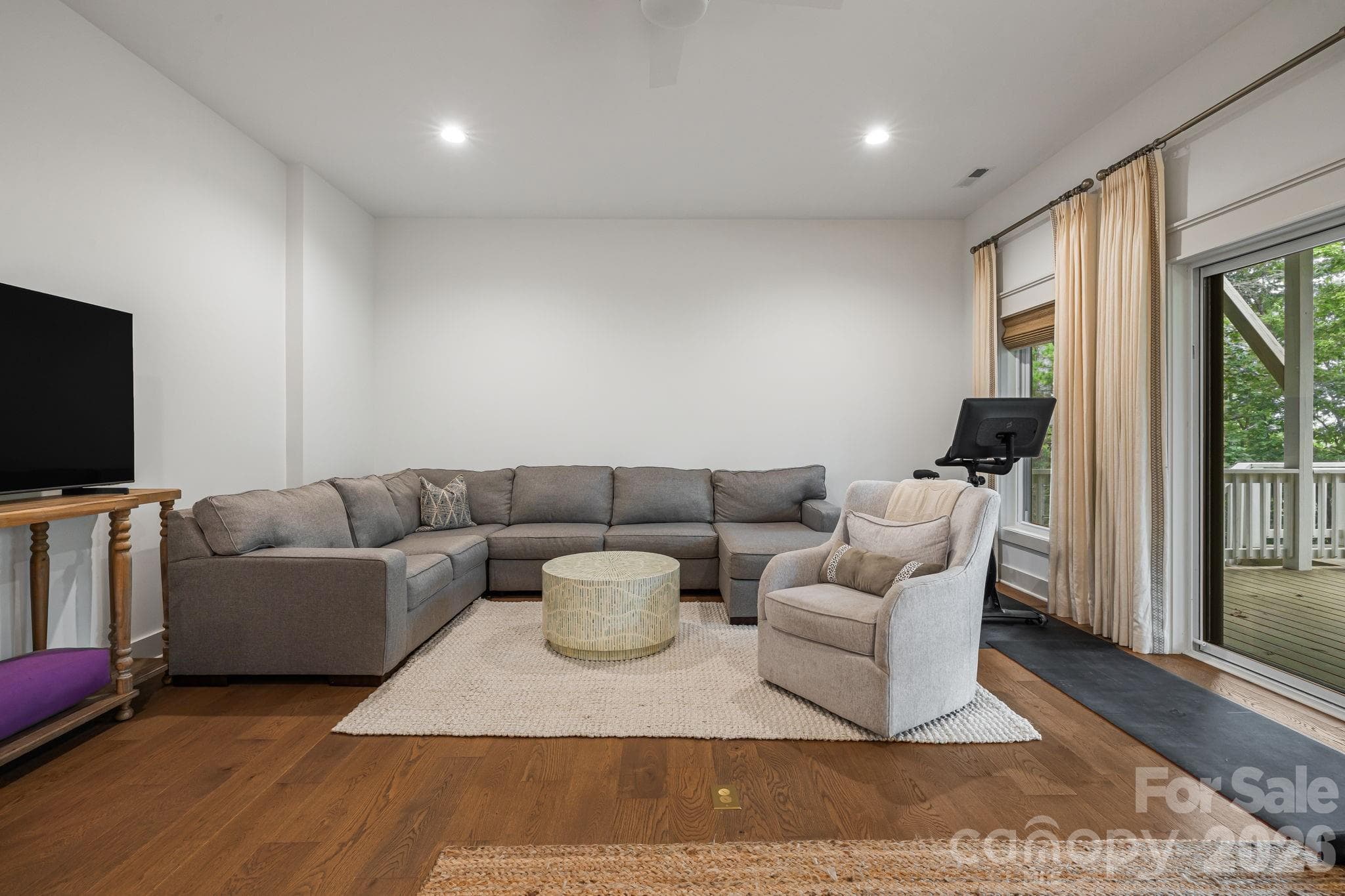 Family Room in Finished Basement - 14 Sugarland Ridge Trail, Fairview